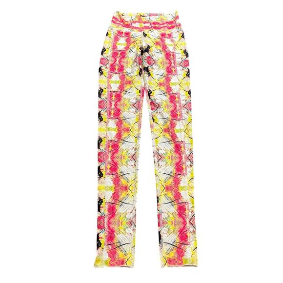 Daughters of Culture Geometric Abstract Multicolor Legging XS S yoga run - Picture 1 of 5